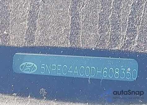 2013 Hyundai Sonata Limited from USA, damaged, VIN 5NPEC4AC0DH608350